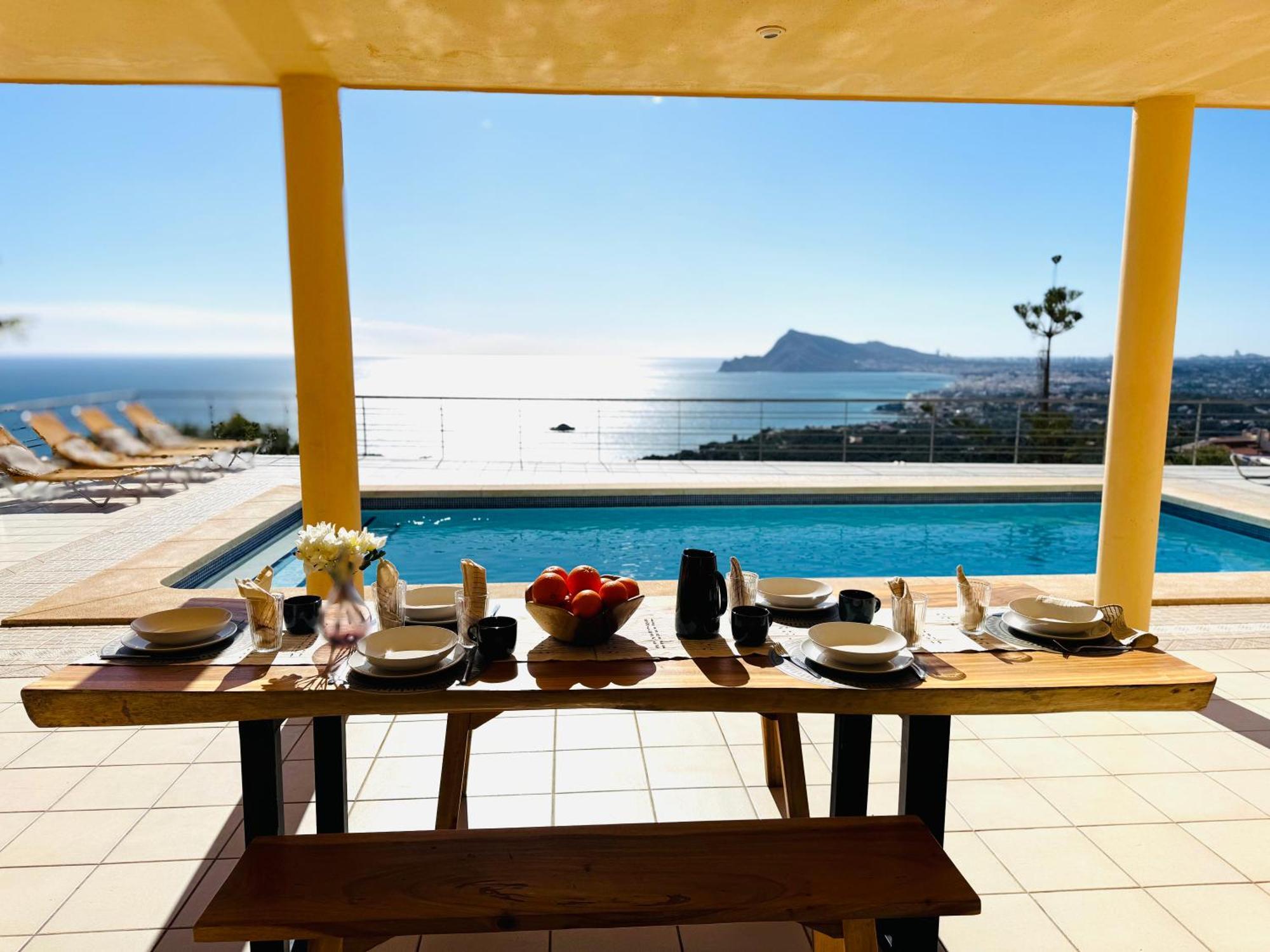 אלתיאה Seaview 6Br Villa With Private Pool מראה חיצוני תמונה